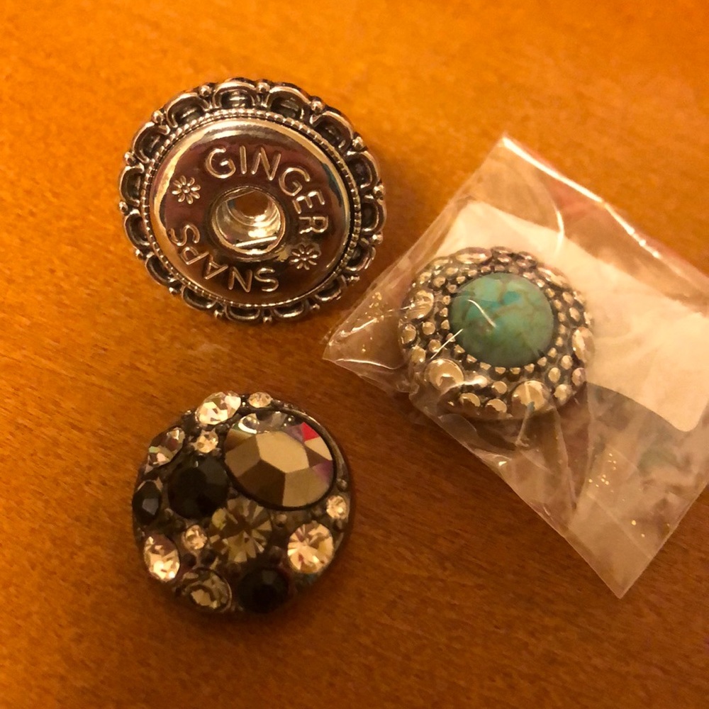Ginger Snaps Ring & 2 Snaps